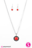 Born To Roam - Red Necklace - Box 4 - Red