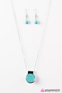 Mojave Pools - Blue Necklace - Box 5 - Blue