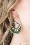 Don't Give A Glam - Green Earring