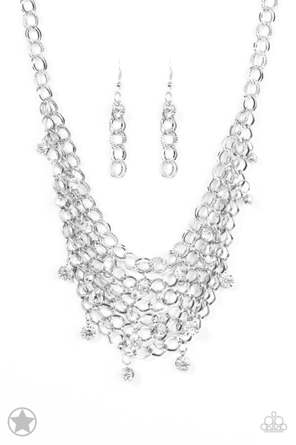 Fishing For Compliments - Blockbuster - Silver Necklace
