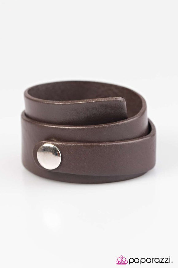 Wraparound Wayfarer - Brown Bracelet