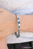 Get Your Sparkle On - Blue Bangle Bracelet - Box 3