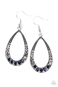 Twinkling Tempest - Multi/Blue Earrings