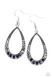 Twinkling Tempest - Multi/Blue Earrings