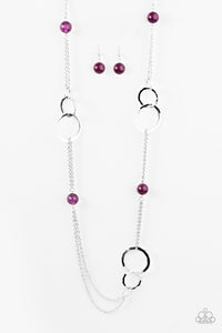 Keepin It Cali - Purple Necklace - Box 5 - Purple