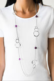 Keepin It Cali - Purple Necklace - Box 5 - Purple