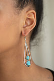 Natural Nova - Blue Earrings