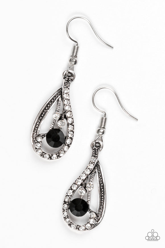All For Show - Black Earring
