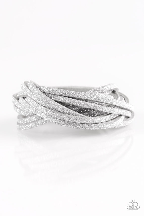 Shameless Shimmer - Silver Urban Bracelet