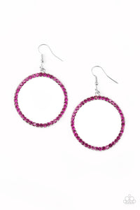 Stoppin" Traffic - Pink Earrings - Box PinkE5