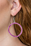 Stoppin" Traffic - Pink Earrings - Box PinkE5