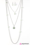 Runway Shine - Green Necklace