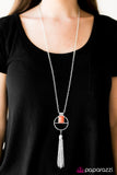 Summer Is Calling My Name - Orange Necklace - Box 6 - Orange