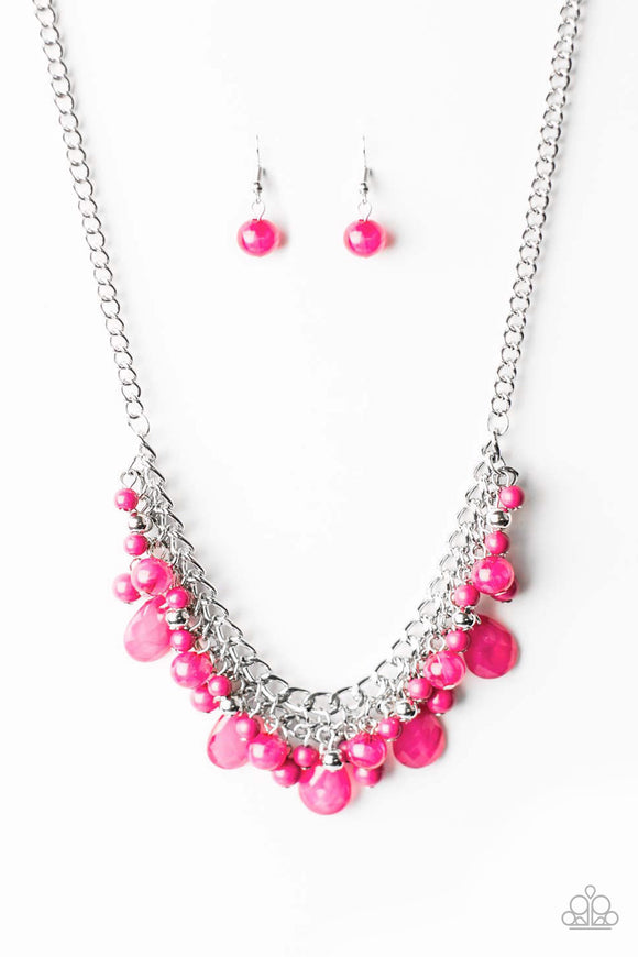 Flirty Flamenco - Pink Necklace - Box 5 - Pink