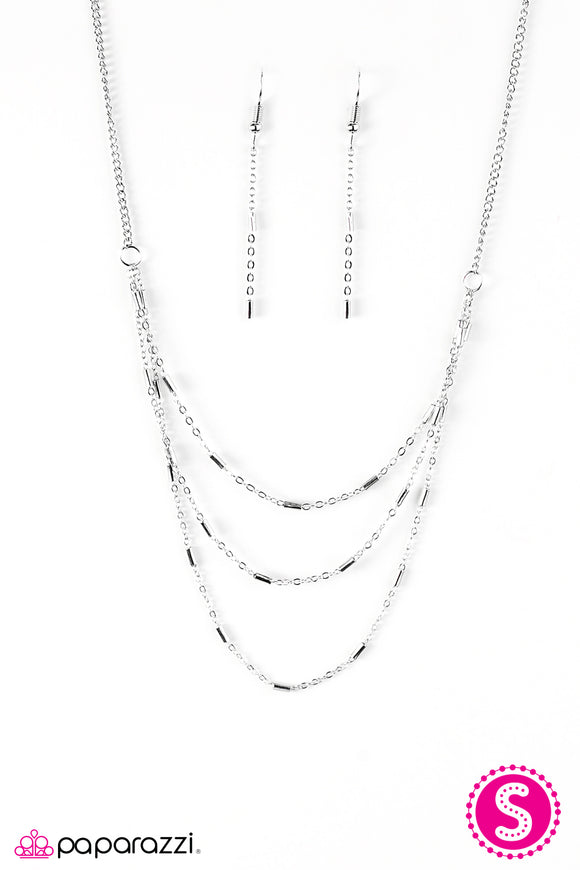 Modestly Metro - Silver Necklace - Box 16 - Silver