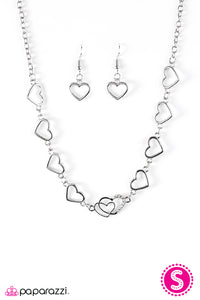 Dear Heart - White Necklace - Box 9 - White