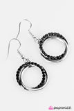 Go On And Sparkle - Black Earring