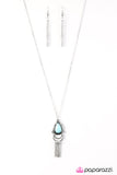 Summer Fiesta - Blue Necklace - Box 5 - Blue