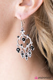 Royal Chandliers - Black Earring