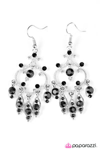 Royal Chandliers - Black Earring