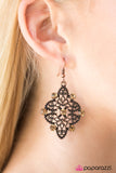 Singapore Sparkle - Copper Earring