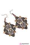 Singapore Sparkle - Copper Earring