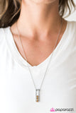 Seize The Sparkle - Brown Necklace - Box 4 - Brown