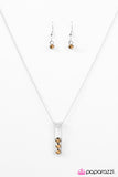 Seize The Sparkle - Brown Necklace - Box 4 - Brown