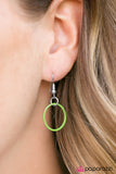 Do The HULA HOOP - Green Necklace - Box 7 - Green