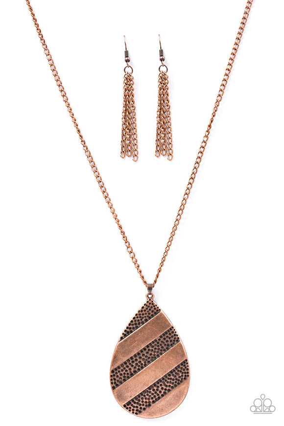 A Chance Of Thunderstorms - Copper Necklace - Box 3 - Copper