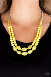 Sundae Shoppe - Yellow Necklace - Box 4 - Yellow