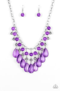 Beauty School Drop Out - Purple Necklace - Box 6