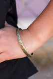 Live The Story - Brass Bracelet