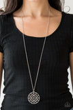 Mandala Melody - Silver Necklace - Box 17 - Silver