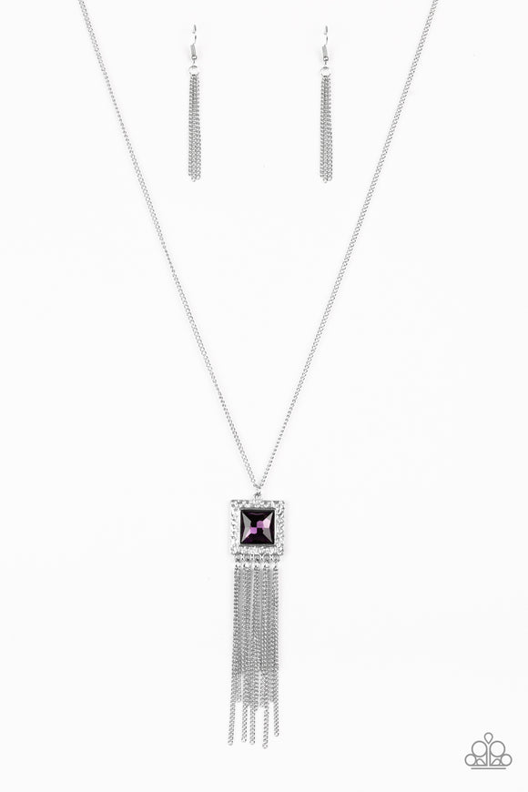 Shimmer Sensei - Purple Necklace -  Box 4 - Convention Jewelry