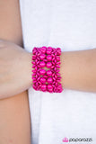Tropical  Bliss - Pink Bracelet