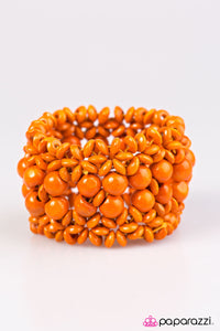 Tropical Bliss - Orange Bracelet