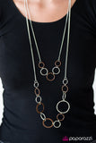 Tropical Bay - Brown Necklace - Box 3 - Brown