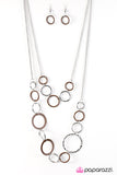 Tropical Bay - Brown Necklace - Box 3 - Brown