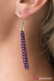 Colorful Calamity - Purple Necklace - Box 3 - Purple