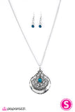 One In A MEDALLION - Blue Necklace - Box 3 - Blue