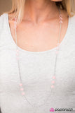 Glitzy-est Of Them All - Pink Necklace - Box 8 - Pink