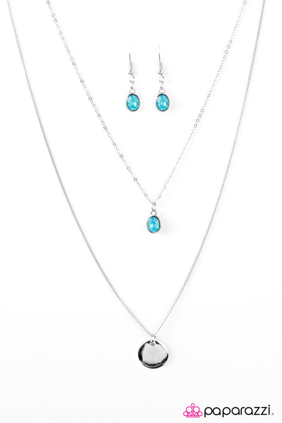 Precious Gem - Blue Necklace - Box 1 - Blue