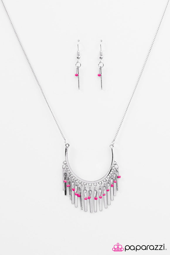 Sonoran Sunset - Pink Necklace - Box 2 - Pink