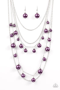 Up Close And Personal - Purple Necklace - Box 5 - Purple