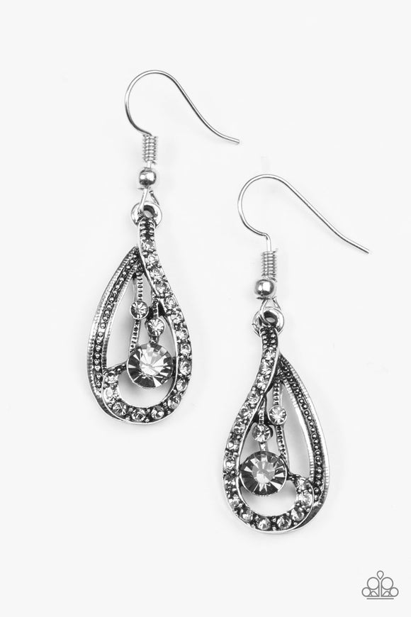 All For Show - Silver Earring