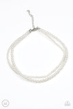 Ladies' Choice - White Choker Necklace