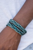 Musing Maverick - Blue Urban Bracelet