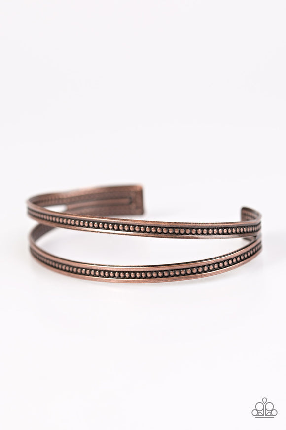 Make it Worth WILD - Copper Cuff Bracelet