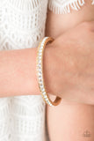 Laid-Back Luxury - Gold Bracelet - Bangle Gold Box